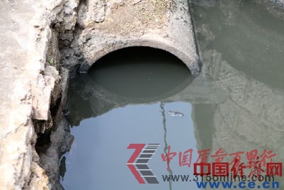 濟南達利廠區外橋下的污水口正向外排出灰黑色污水,污水中有大量懸浮物。 濟南達利廠區外橋下的污水口正向外排出灰黑色污水,污水中有大量懸浮物。