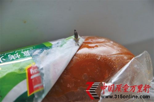 雙匯火腿吃出黑蟲截圖