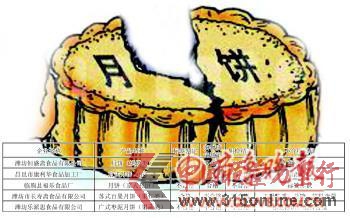 山東濰坊5種月餅上黑榜部分產品仍然在售