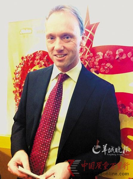 亨氏大中華區總裁司馬瀚。轉自羊城晚報